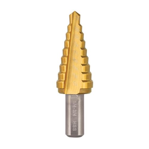 Alpha Step Drill – Gold Series 1/4 – 3/4″