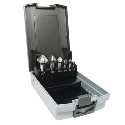 Dart 3 Flute HSS Countersink – 6pc Set