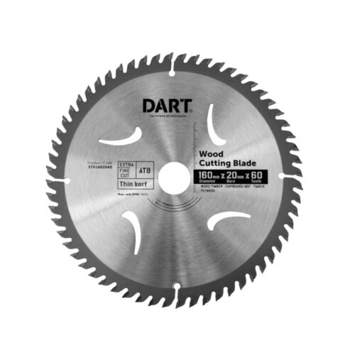 DART Wood Cutting Blade Ultra Fine Trim cut, Thin Kerf