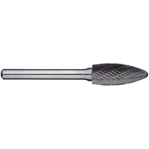 Alpha 12.7mm Flame Carbide Burr – 6mm Shank
