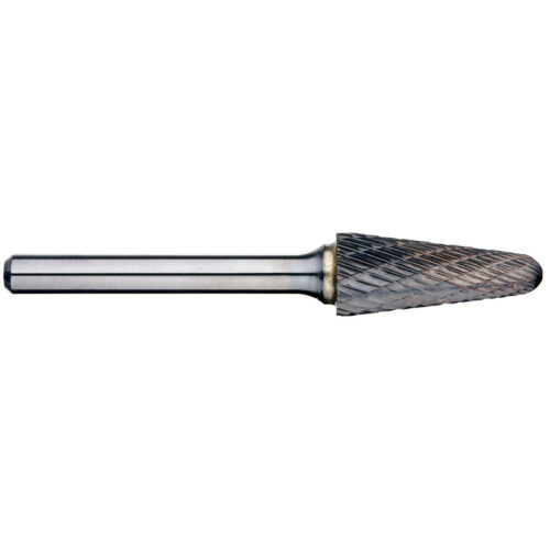 Alpha 9.5mm Included Angle Carbide Burr – 6mm Shank