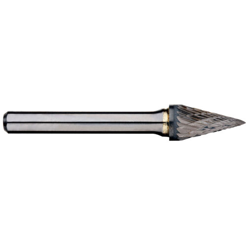 Alpha 16.0mm Pointed Cone Carbide Burr – 6mm Shank