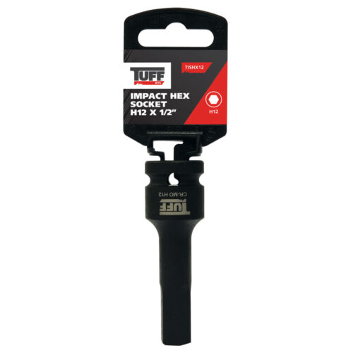 TUFF Impact Hex Socket H6 x 1/2″
