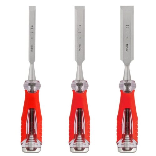Sterling Ultimax Wood Chisel 3 Piece Set 12, 19, 25mm