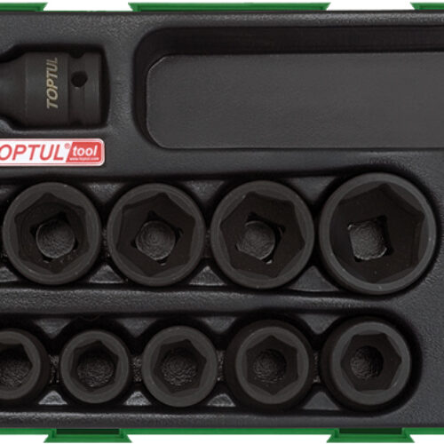 TI Impact Socket Kit 1/2″Dr MM 18pc